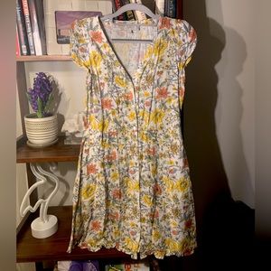 LOFT Petite Women’s Floral Dress